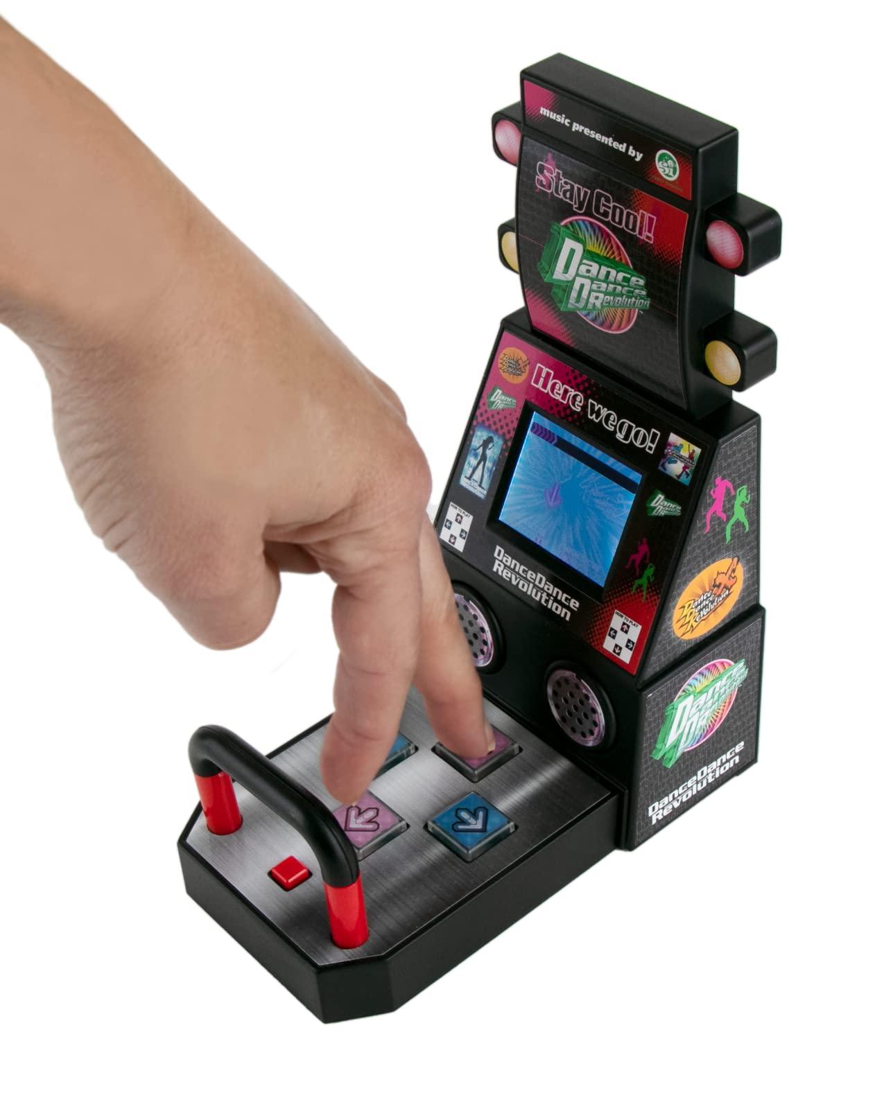 Tiny Arcade Tiny Arcade Boardwalk Arcade Dance Dance Revolution, Red, Miniature