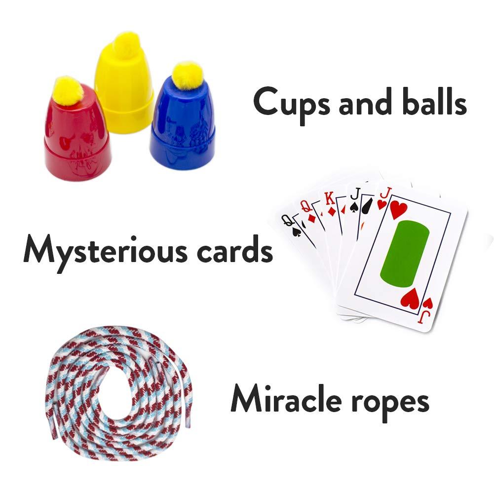 BrilliantMagic BrilliantMagic Magic Set Magic Kit for Kids Science Toys for Children Including 25 Classic Tricks Easy to Play Magic Best Gift for Boys Girls and Adult