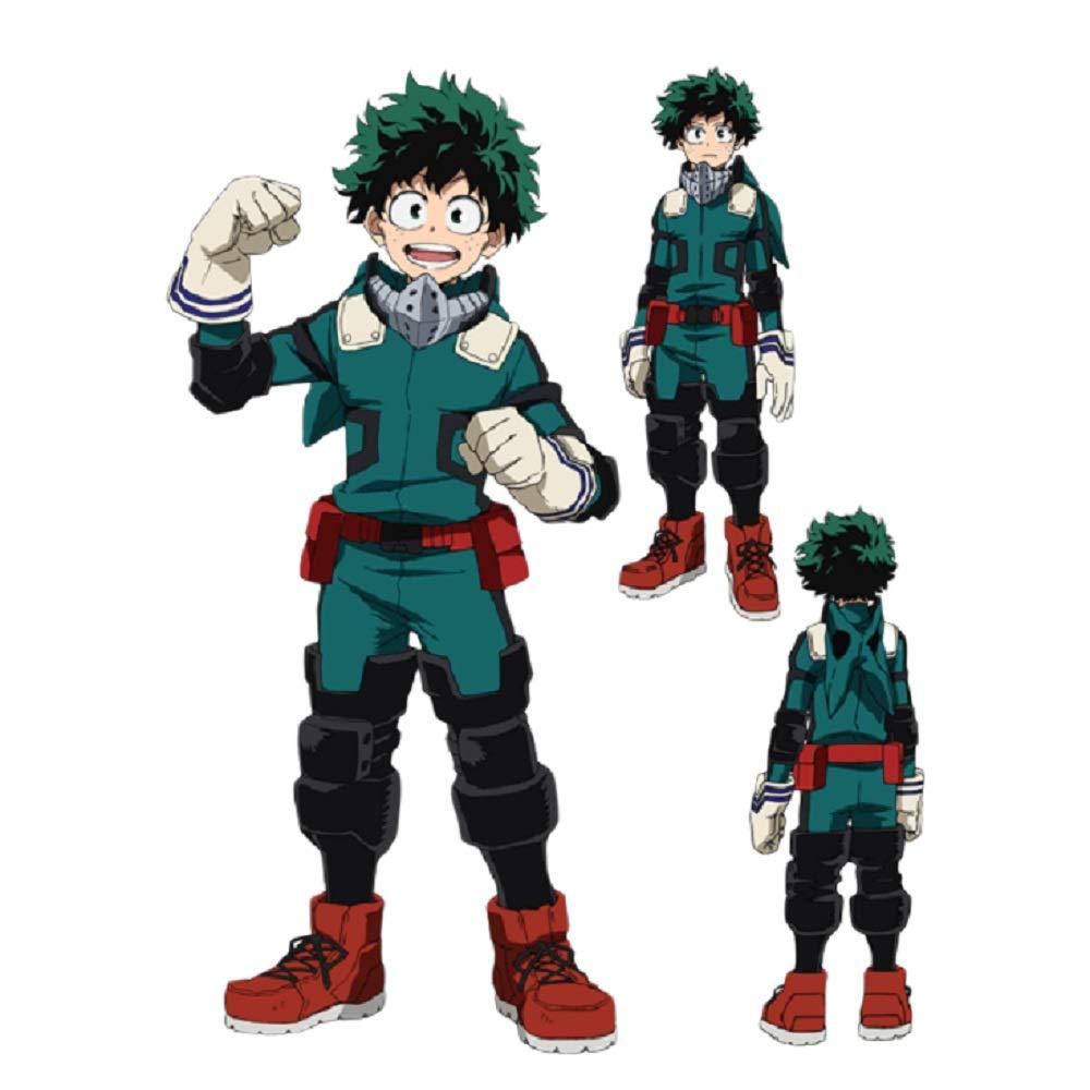 QILONG My Hero Academia Boku no Hero Akademia IMidoriya Izuku Deku Cosplay Costume2715 (Female XXL)