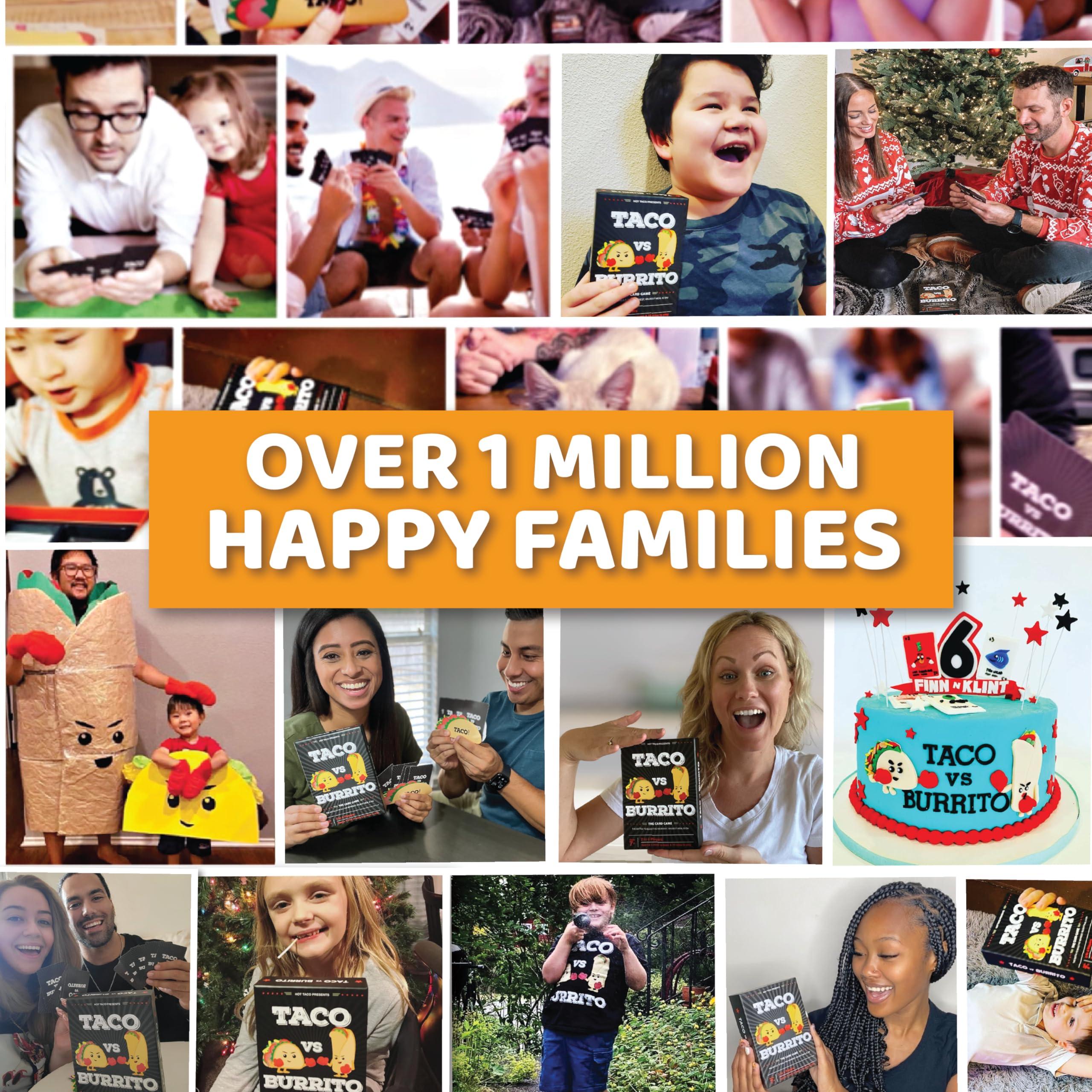 Taco vs Burrito Taco vs Burrito Tokyo Expansion Pack - Fun Family Game for Kids & Adults, Ideal for Family Game Nights, Board & Card Game, Perfect Idea, Requires Core Game