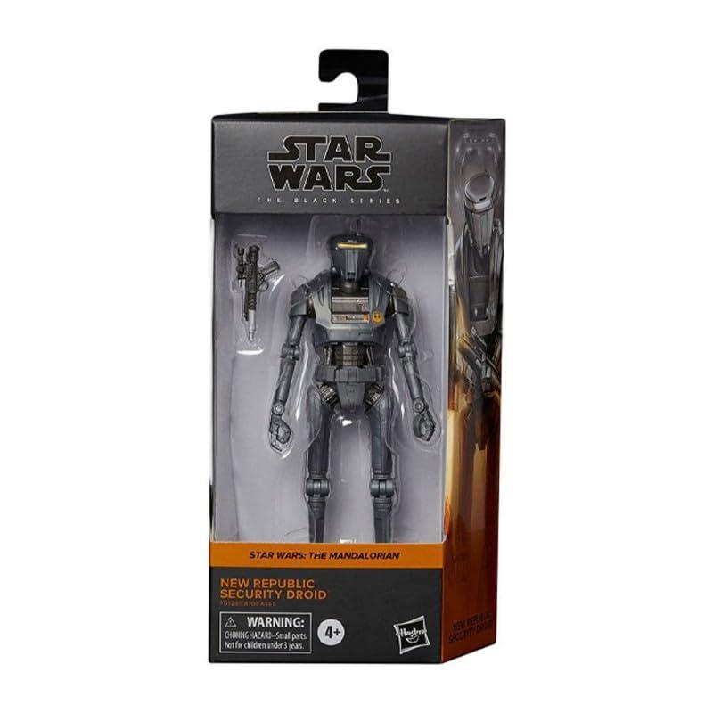 STAR WARS STAR WARS The Black Series New Republic Security Droid Toy 6-Inch-Scale The Mandalorian Action Figure, Toys Kids Ages 4 and Up