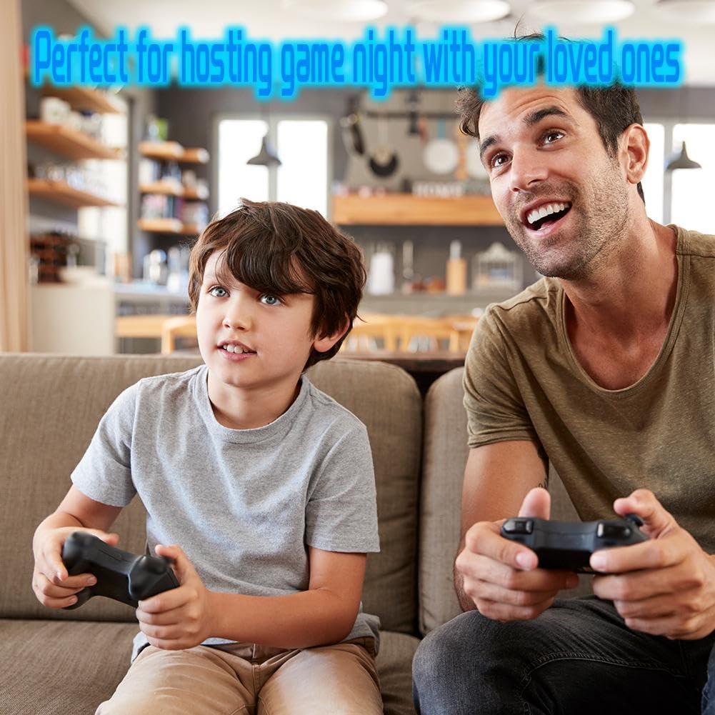 ToysCentral Basics X2 Ultra Game Stick 4k, Plug and Play Video Gaming Console with Games, 4K Output, Retro Game Stick 2.4G Wireless Controller, Plug and Play Video Games for TV (C)