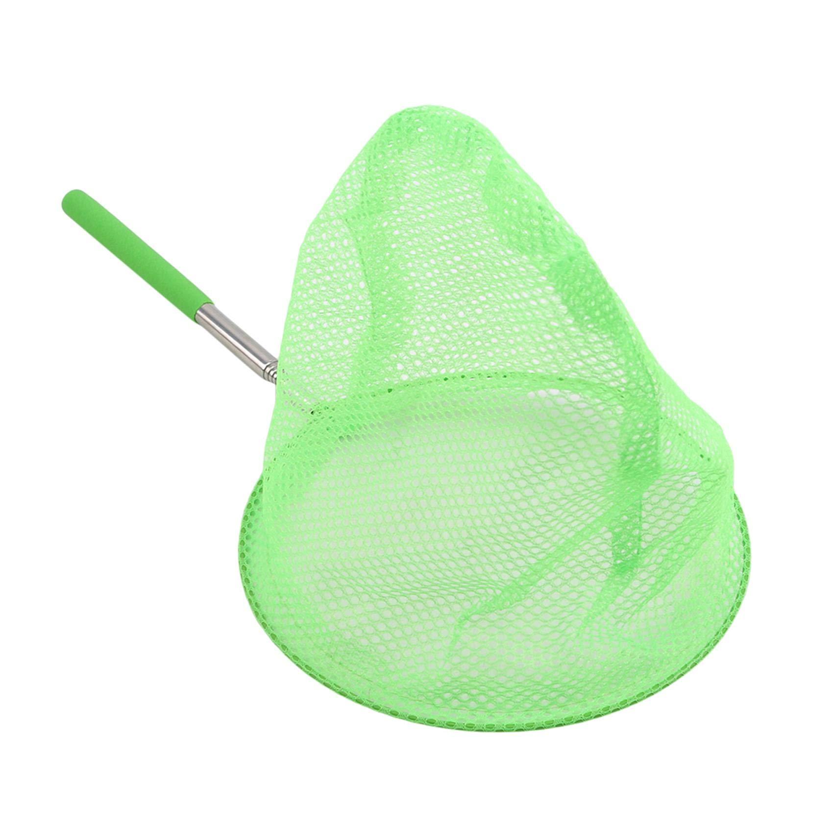 Essencedelight Essencedelight Telescopic Butterfly Net Dragonfly Nets Insect Collecting Net Bug Catching Net Extendable Bird Net Fishing Nets Outdoor Tools,Green