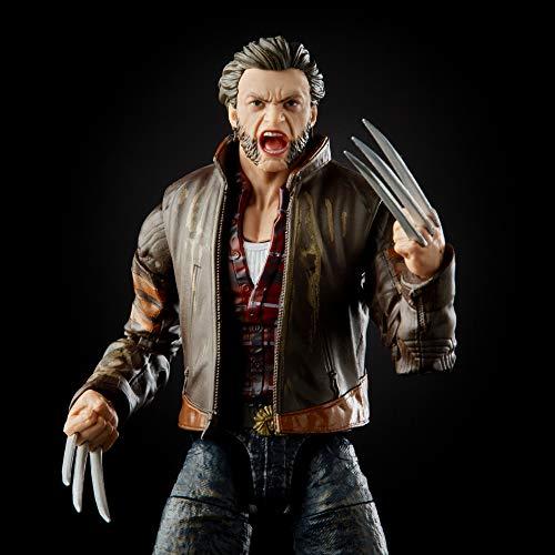 Marvel Marvel Hasbro Legends Series X-Men Wolverine 6-inch Collectible Action Figure Toy, Includes 3 Accessories, Ages 14 and Up, Brown