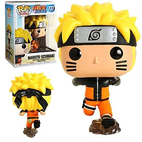 POP POP Naruto Shippuden - Naruto Uzumaki (Running) Funko Vinyl Figure (Bundled with Compatible Box Protector Case), Multicolor, 3.75