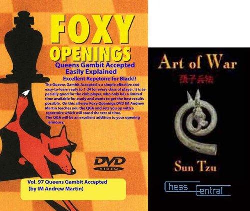 ChessCentral Foxy Chess Openings: The Queen's Gambit Accepted for Black DVD