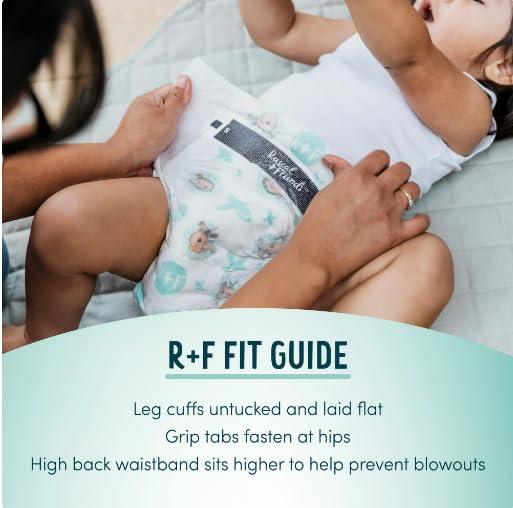 ToysCentral Basics ToysCentral Basics Rascal + Friends Diapers ~~ Edition Size 4, 72 Count, White