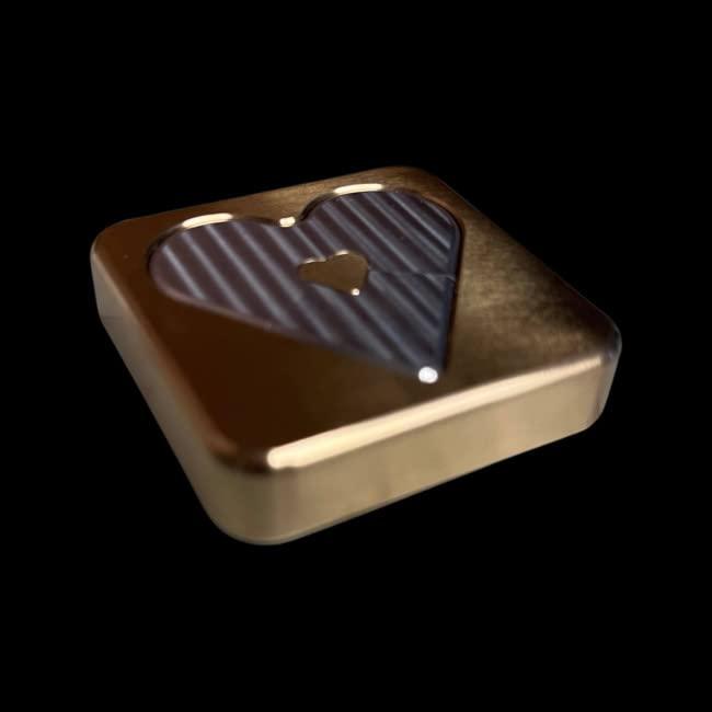 JP GAMES LTD Heart in Heart Puzzle - Luxury Collectible Metal Puzzle by Wil Strijbos, Streetwise Puzzles