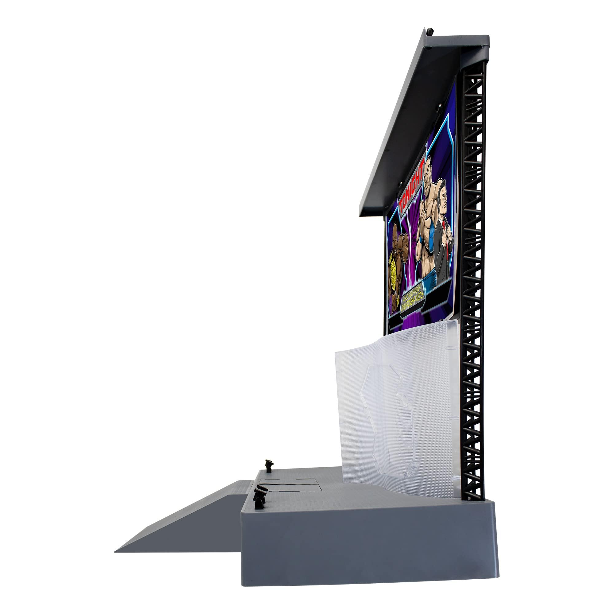 Figures Toy Company Ultimate Entrance Stage for WWE Wrestling Action Figures