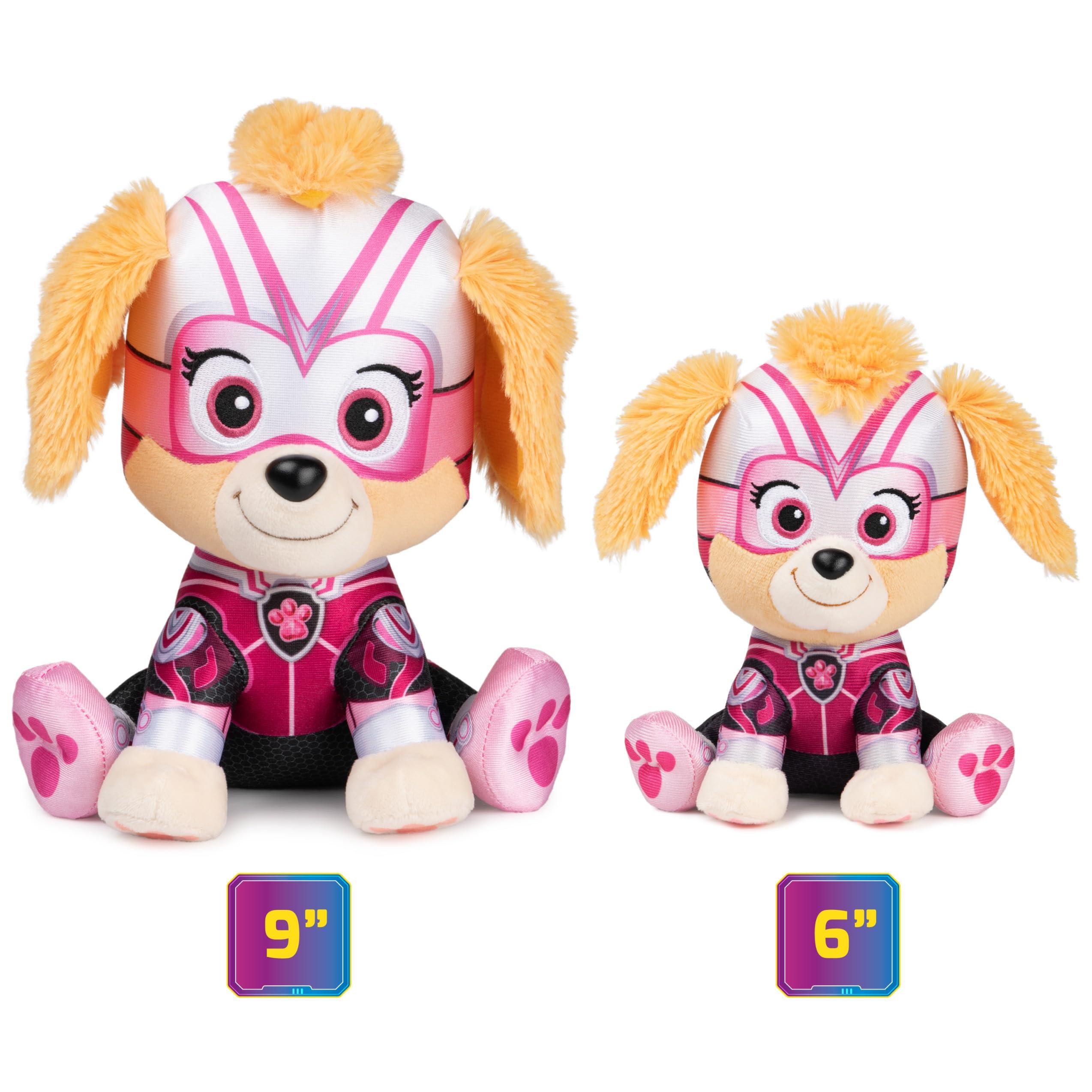 GUND GUND PAW Patrol: The Mighty Movie Skye Stuffed Animal, Officially Licensed Plush Toy for Ages 1 and Up, 6