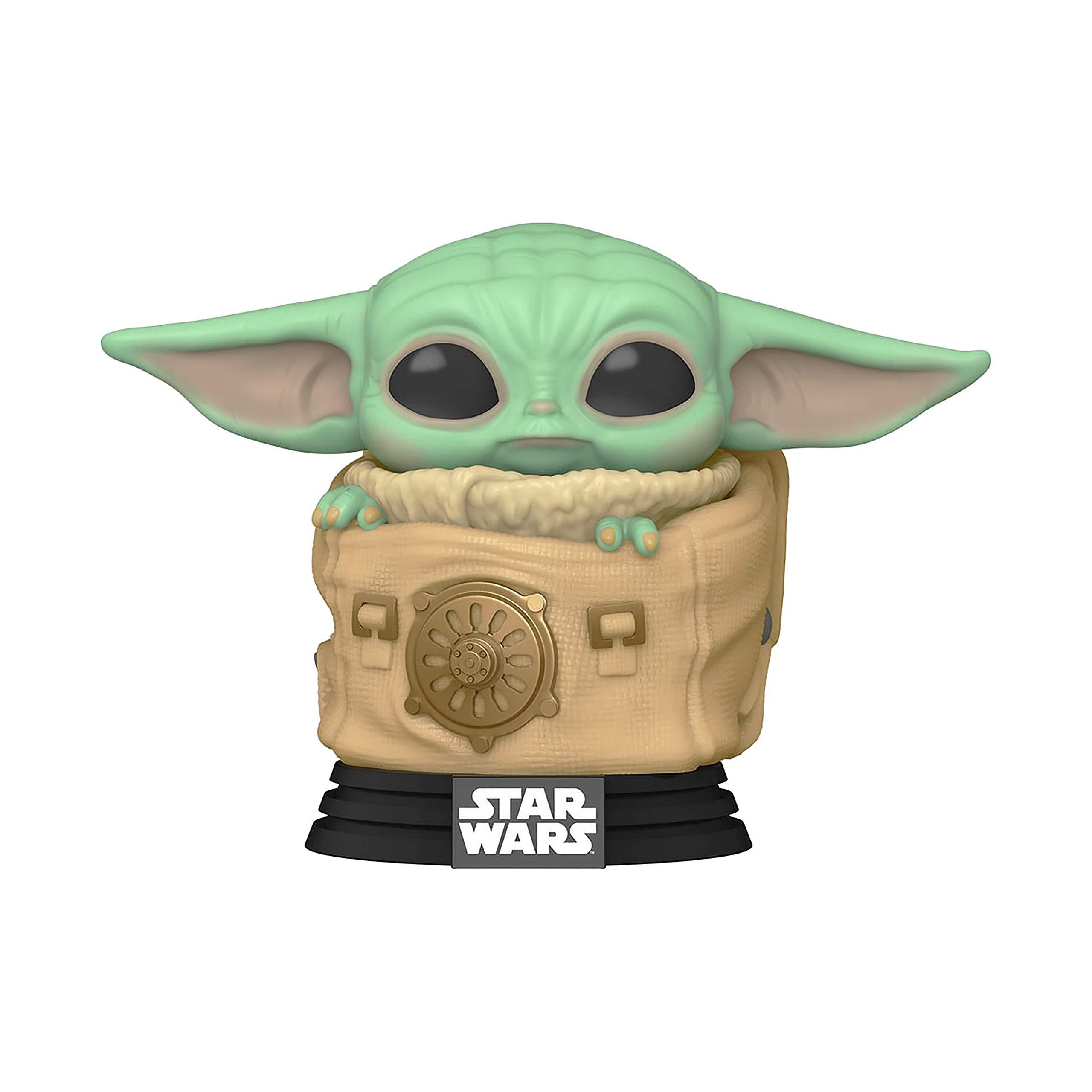 Funko Funko Star Wars: POP! Mandalorian Collectors Set 2 - Mando Flying with Jet Pack, Child in Bag