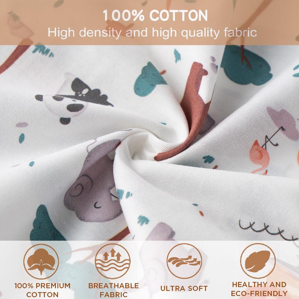 Bunnikins & Clover Bunnikins & Clover Toddler Pillows with Pillowcase, 13"x18" Soft Cotton Kid Pillows for Sleeping, Bedding Small Pillow for Boys and Girls Aged 2-5 Years