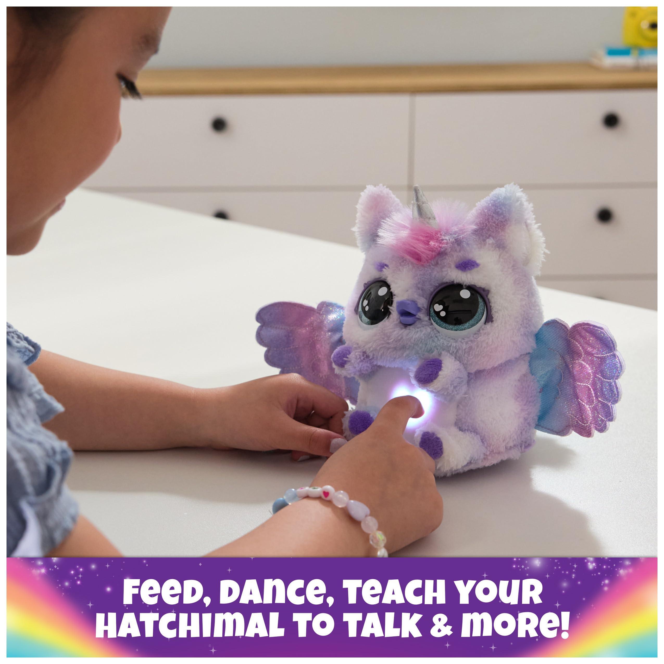 Hatchimals Hatchimals Alive, Mystery Hatch Pufficorn, Surprise Interactive Toy & Egg with Mist, Lights & Sounds (Styles May Vary), Kids Toys for Girls & Boys