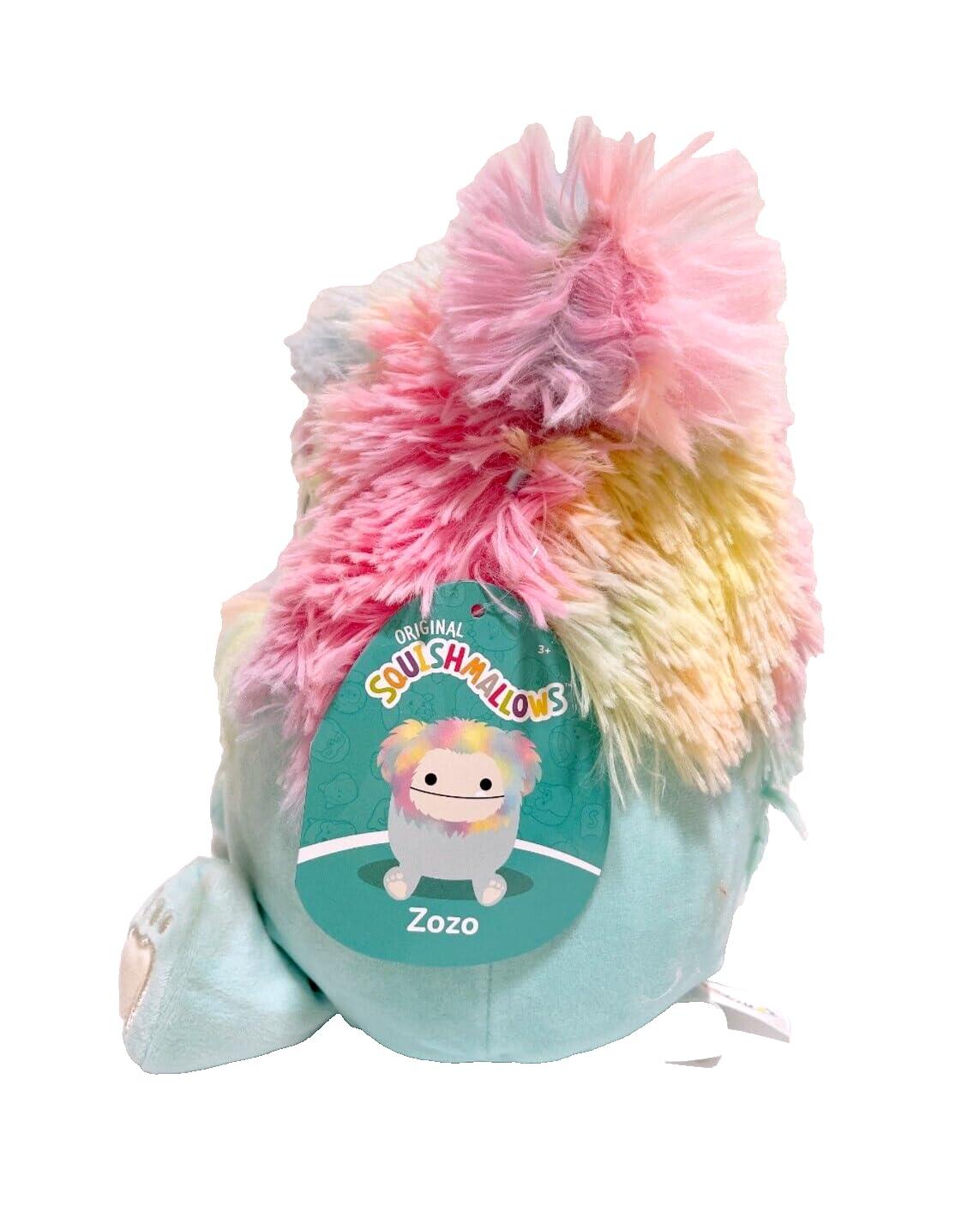 Squishmallows Squishmallows Official Kellytoy Bigfoot Squad Soft Plush Toy (8\" Zozo The Bigfoot)