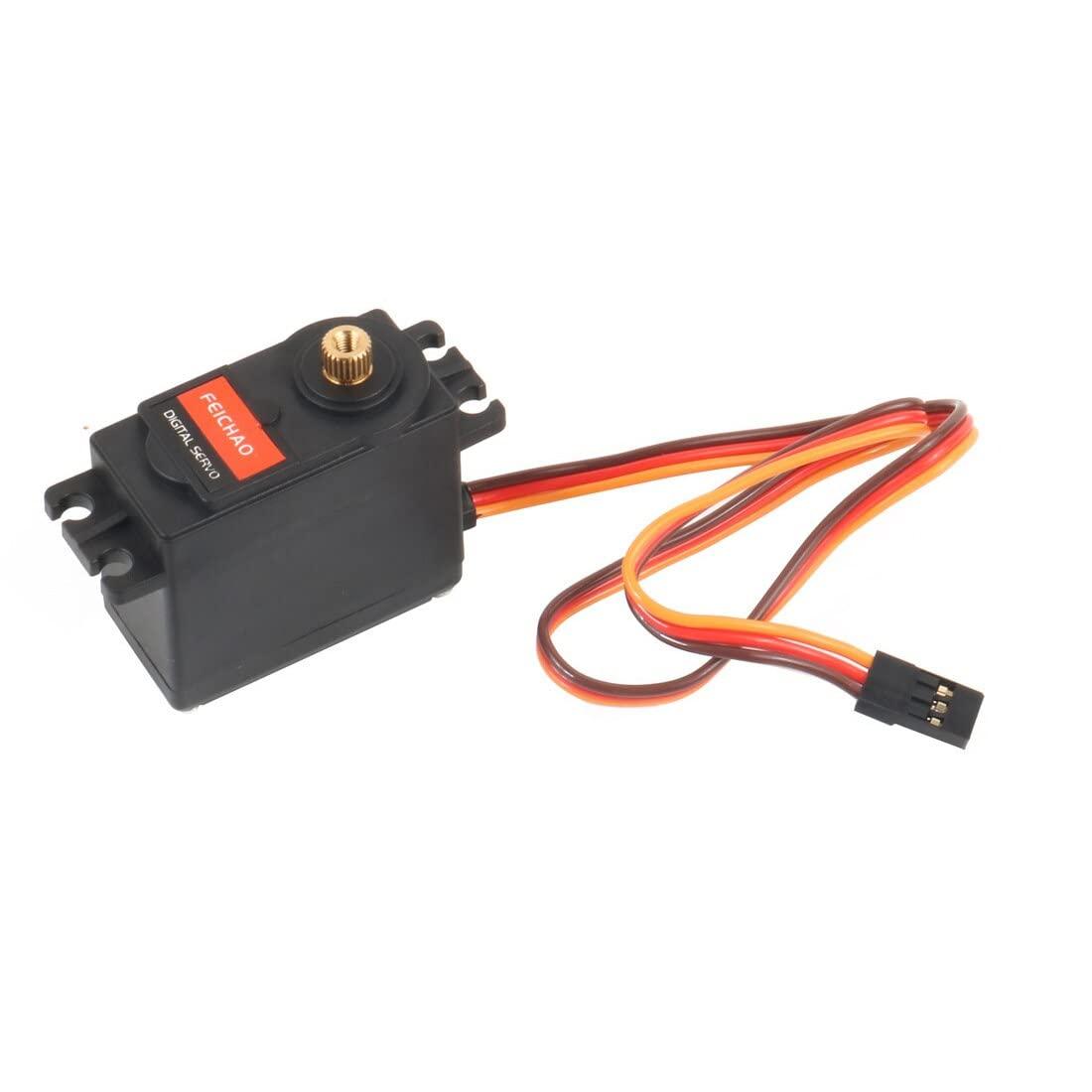 MountRuby Replacement Part For DM0900 9kg / M1500 15kg Metal Gear Servo For 1/8 1/10 RC Car RC Model Spare Part - (Color: DM0900 9kg)