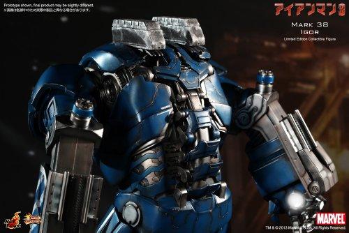 Hot Toys Hot Toys Iron Man 3 1:6 Movie Masterpiece Action Figure Iron Man Mark 38 Igor
