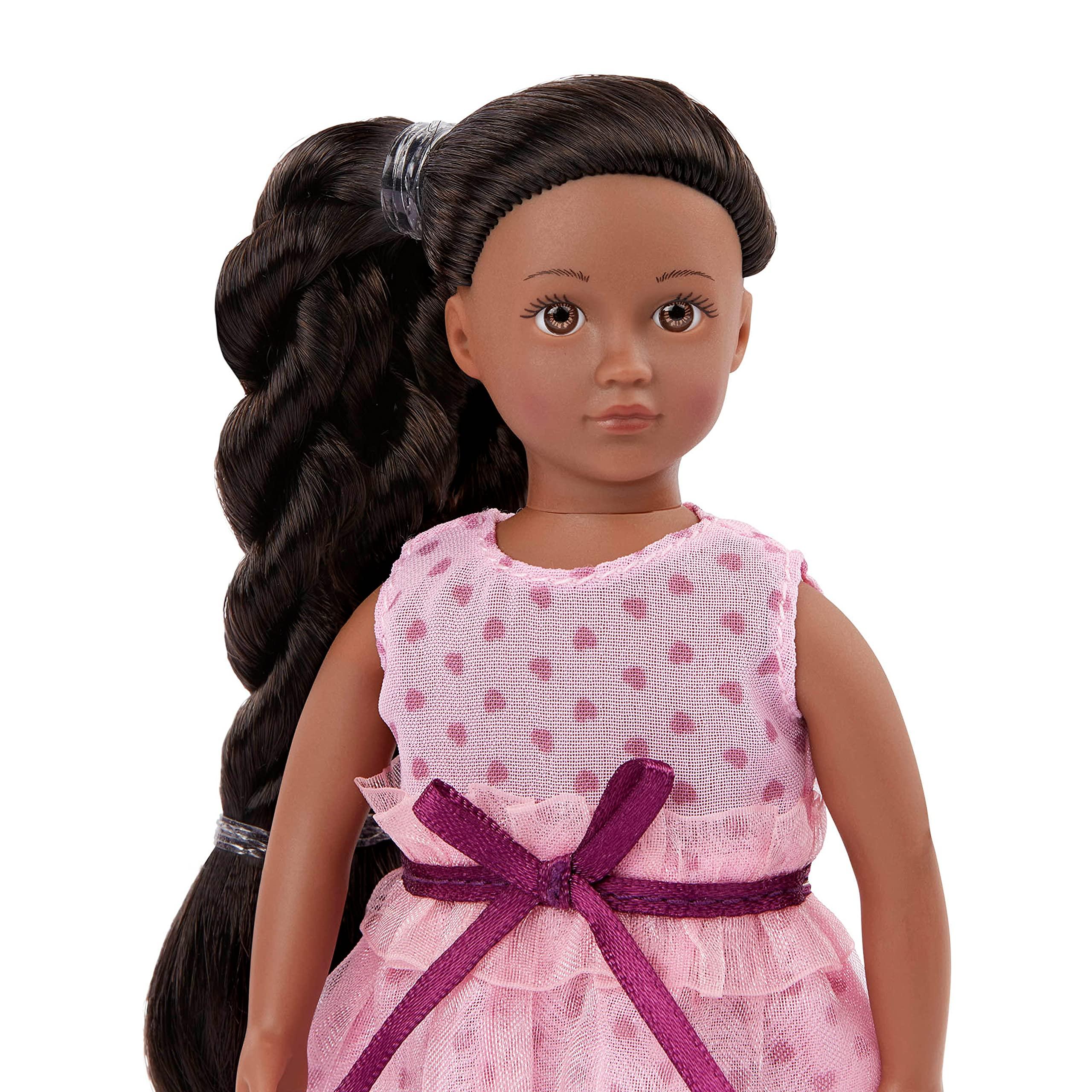 Lori Lori 4 Mini Dolls 6-inch Fashion Dolls Dresses & Shoes Toys for Kids 3 Years + Fashion Friends: Nina, Amaya, Chen & Flora
