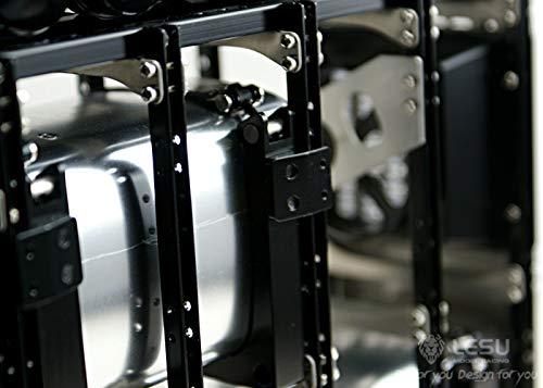 TOUCAN RC HOBBY Lesu Heavy Equipment Metal Shelf for Tmy Scan Rc 1/14 Tractors Truck