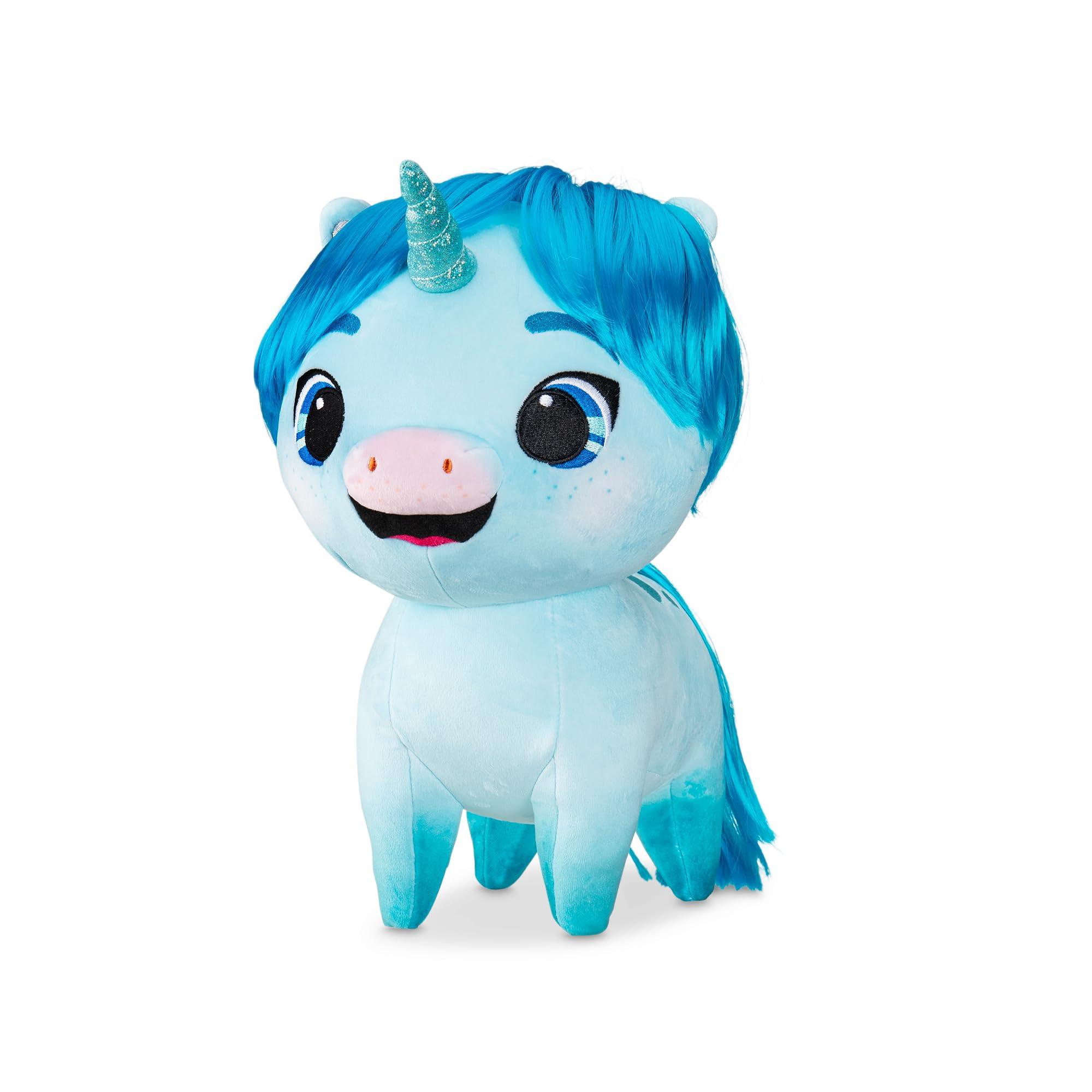 Not Quite Narwhal Not Quite Narwhal Kelp Tuskington 12\" Plushie - Soft Huggable Material - Great Hair Play!