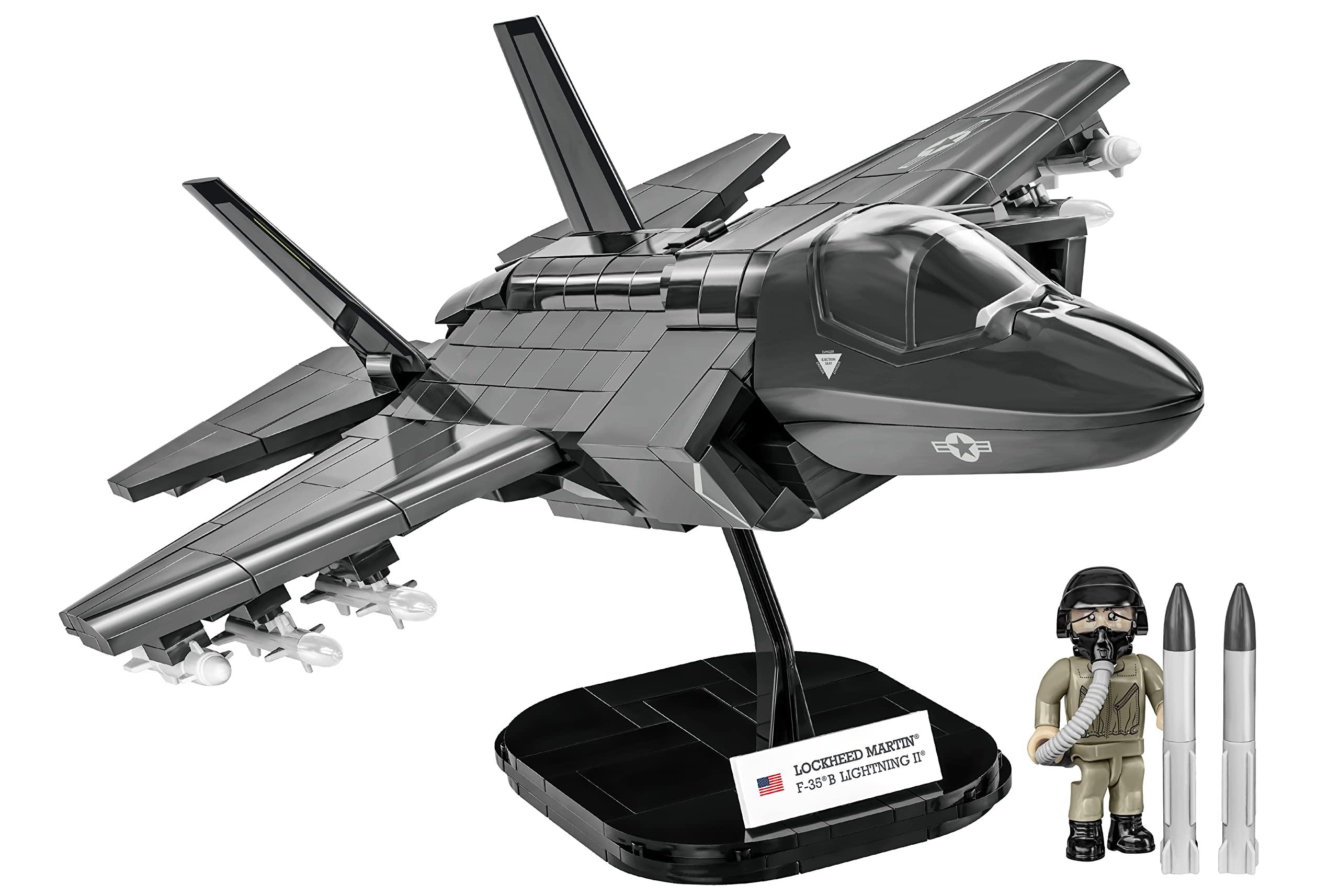COBI COBI Armed Forces F-35B Lightning II Jet Plane, Silver
