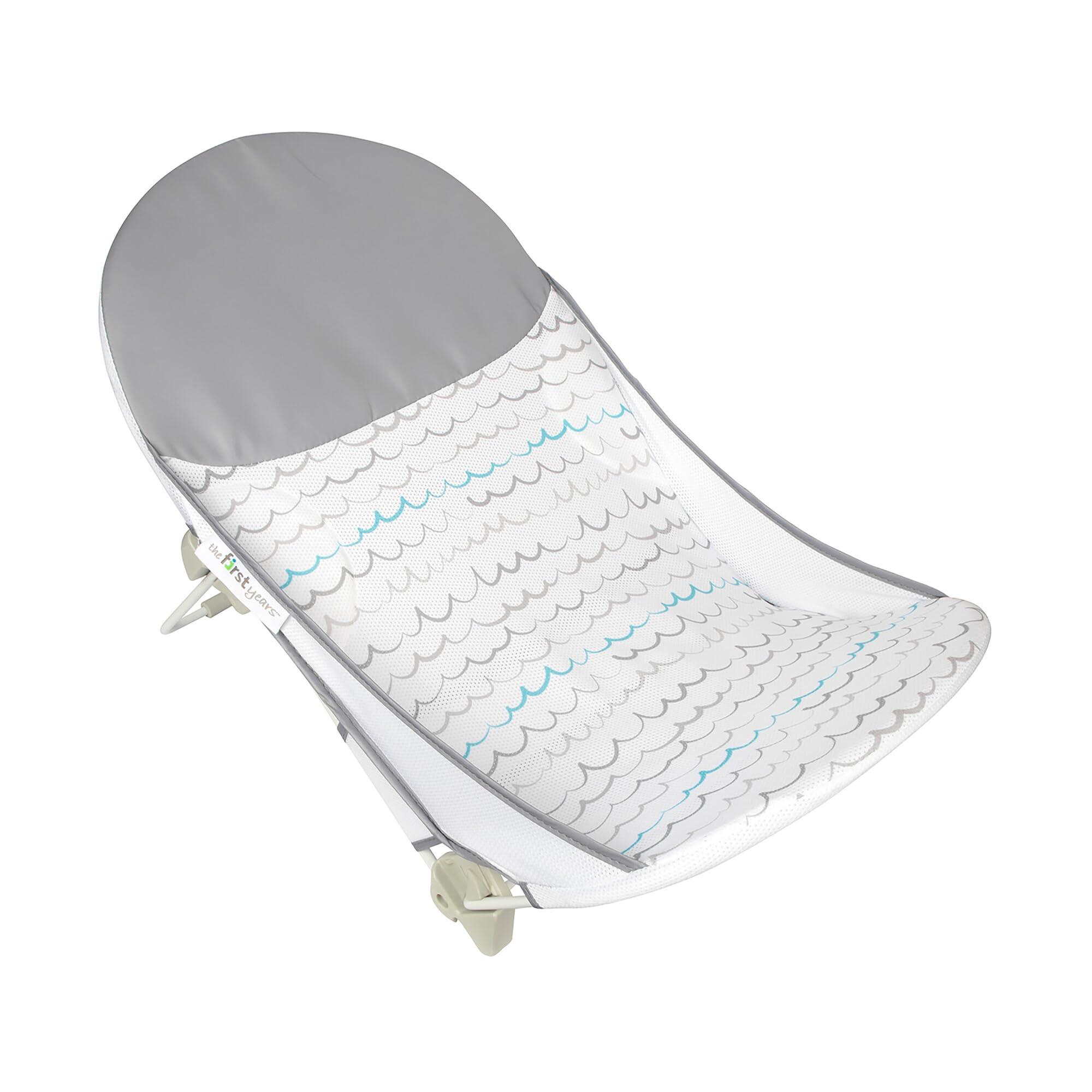 The First Years The First Years Sure Comfort Folding Baby Bather - Baby to Toddler Bath Tub - No-Slip Seat - for Sink or Tub Use