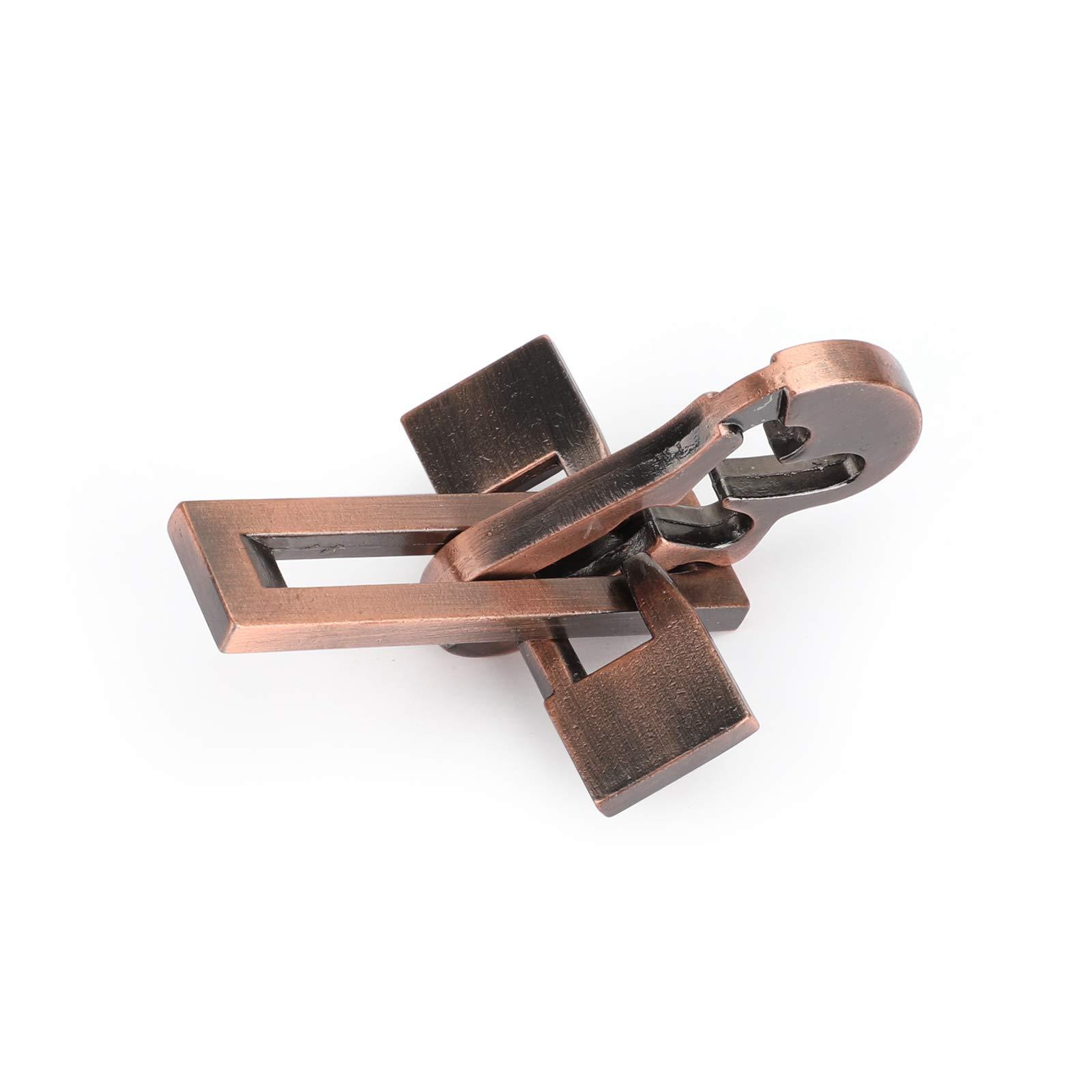 Artudatech Artudatech Kids IQ Test Toy Mind Game Brain Teaser Vintage Lock Puzzle Trick Plane Lock