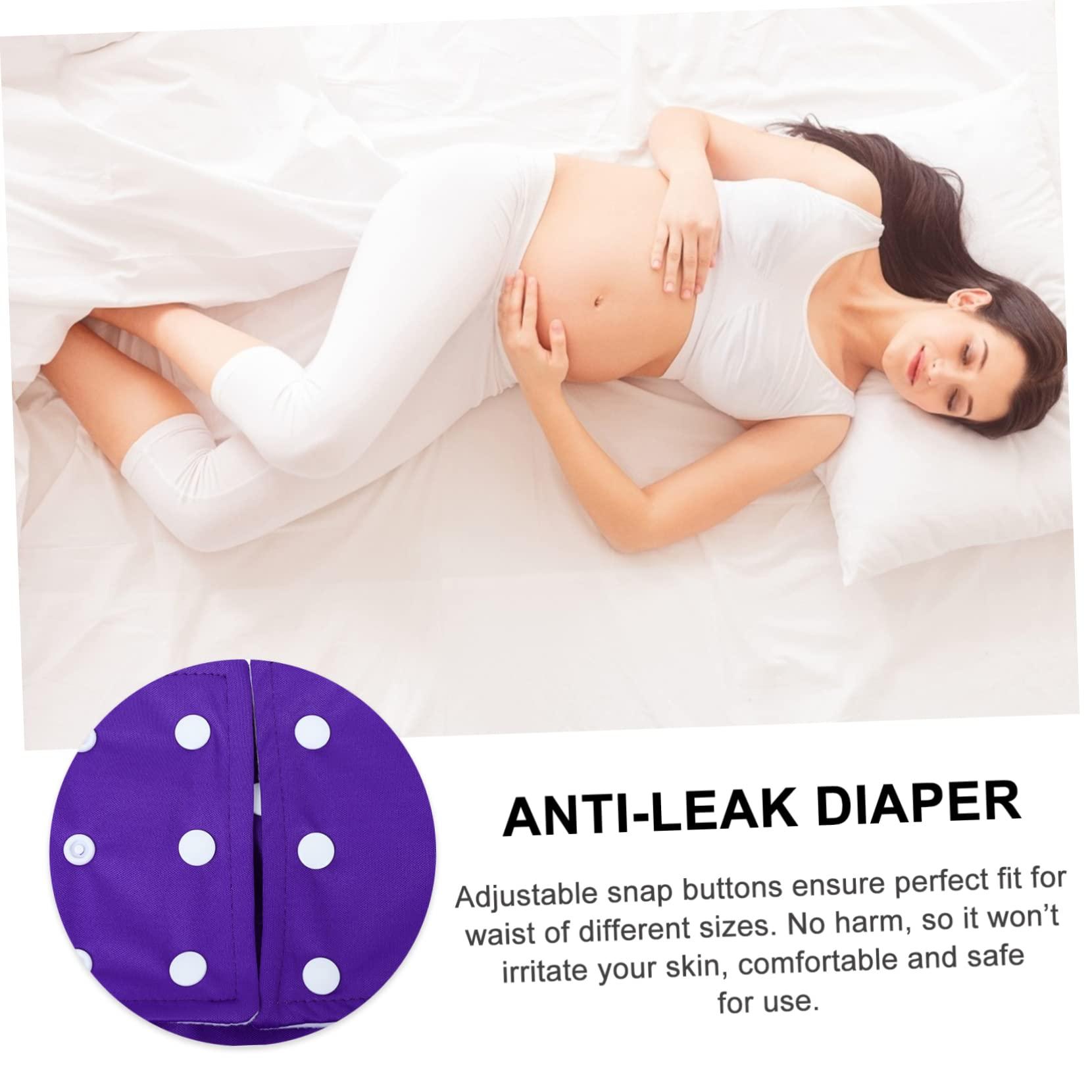 COLLBATH COLLBATH 1pc Breathable Adult Nappy Waterproof Design Reusable Washable Diaper for Women