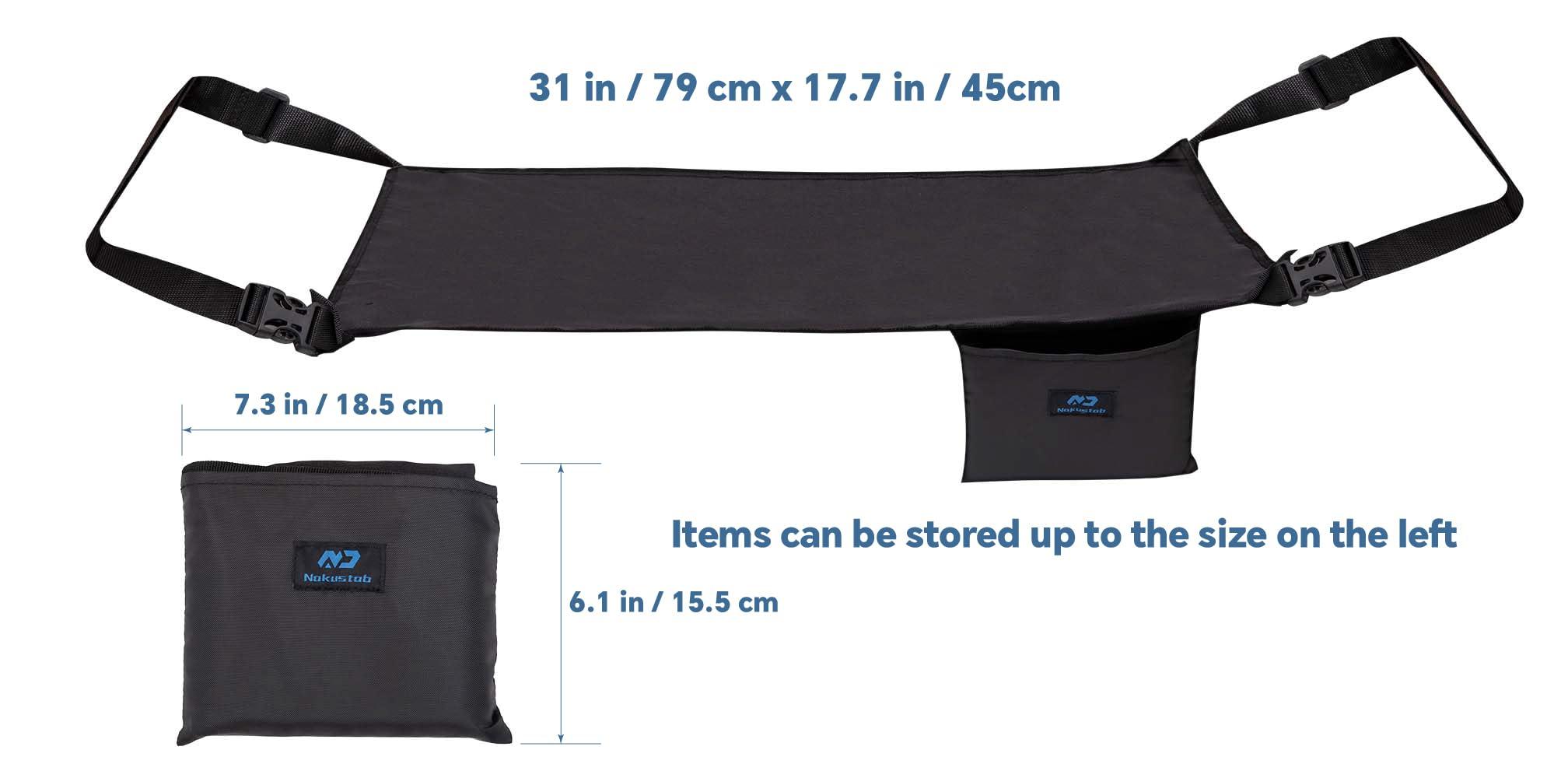 Nakustab Nakustab Toddler Airplane Bed, Flyaway Kids Bed Airplane, Airplane Bed for Toddler, Portable (Black)