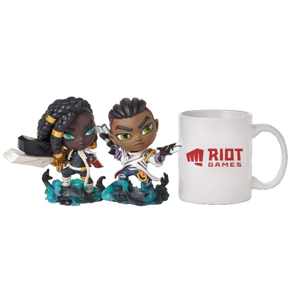 igra for League of Legends Game Figures, LOL Series Figures/Senna/Lucian Statue, Exquisite and Cool Resin Models, Perfect Collections for Desktop Placement Or Display Cabinets