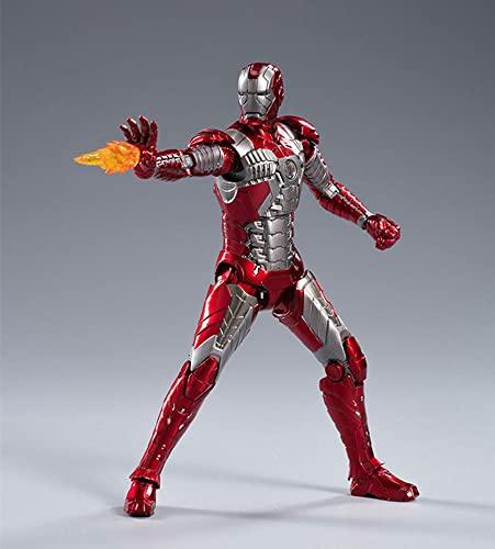 KaniHobby KaniHobby ZD Toys Marvel Studios 10th-Aniversary Series Iron Man 2 MK5 Mark V 7 Inches Action Figure(Iron Man MK5)
