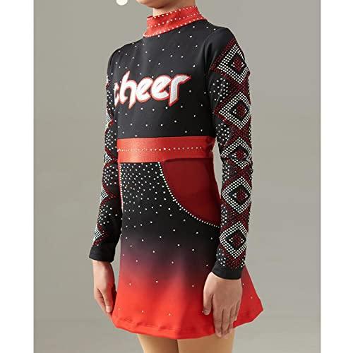 LIUHUO LIUHUO Cheerleading Uniforms Skinny Gradient Competition Girls Professional Stage Custom