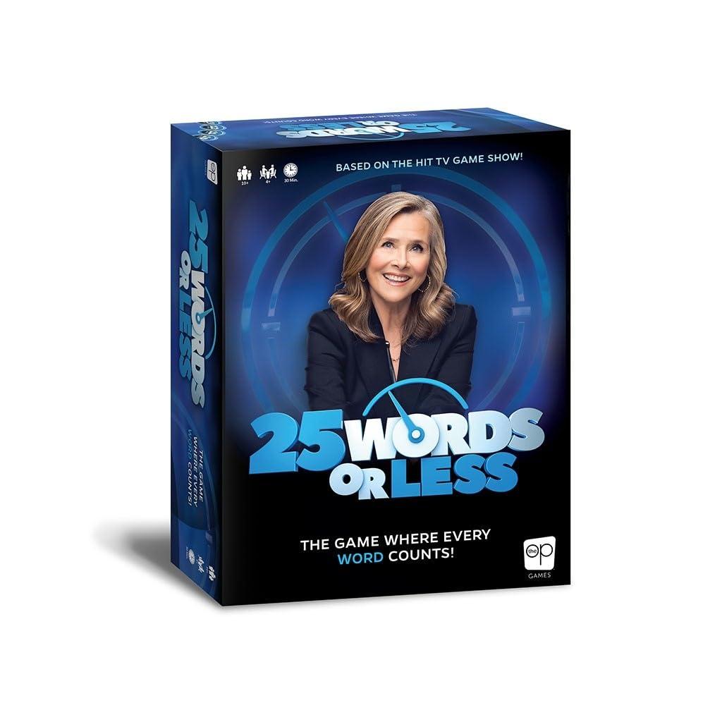 USAOPOLY USAOPOLY 25 Words or Less | Fast-Paced Word/Friends & Family Board Game | Based on Popular TV Game Show with Meredith Vieira