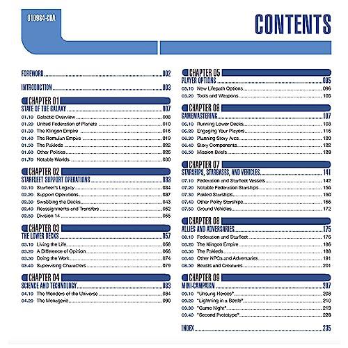 Modiphius Modiphius: Star Trek Adventures Star Trek: Lower Decks Campaign Guide - Expansion Hardcover RPG Book, New Content, Black