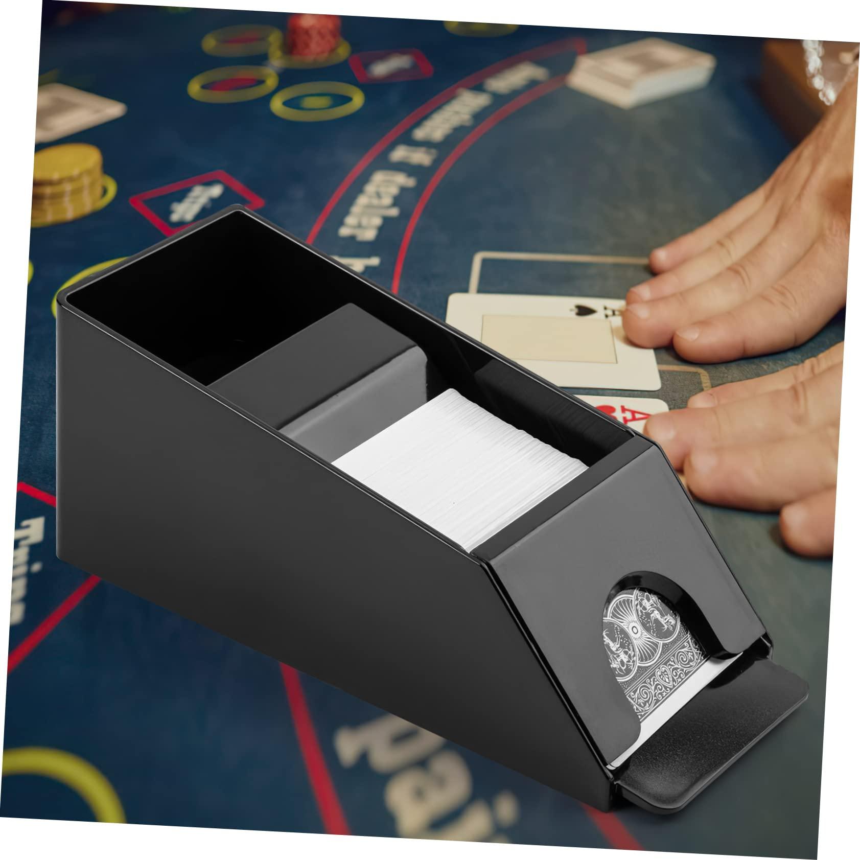 GARVALON GARVALON Poker Cards Dealing Shoe Jack Dealer Shoe Reusable Card Shoe for Card Game Accessories
