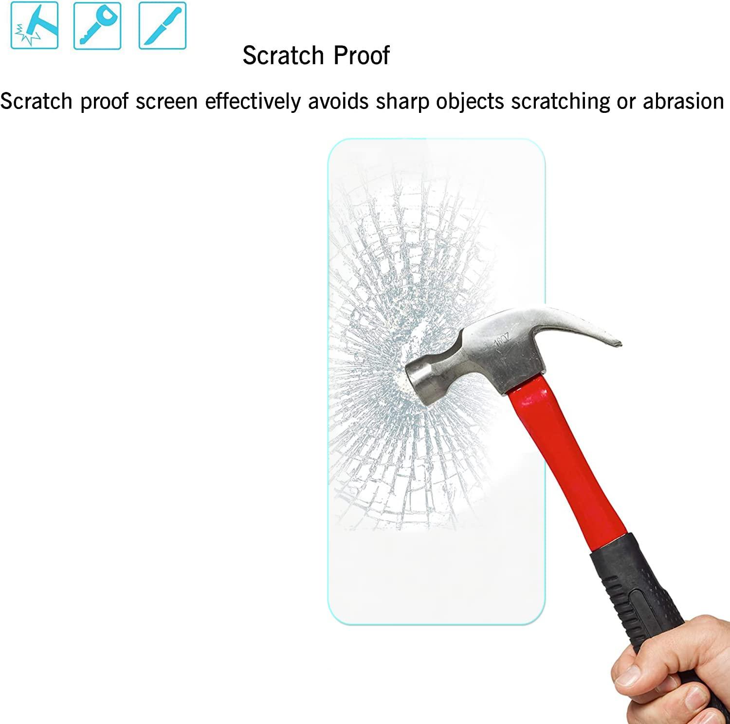 jioeuinly jioeuinly Galaxy A6 Case Compatible with Samsung Galaxy A6 Phone Case Cover [with Tempered Glass Screen Protector][Hard PC + TPU][Gold Glitter+Luminous] JSF-DJS