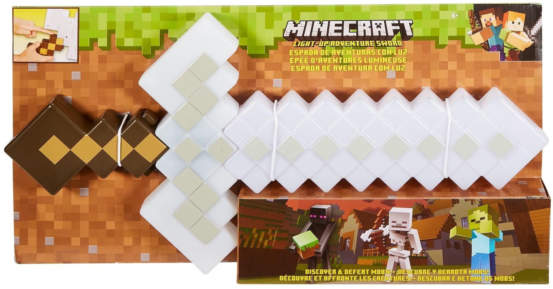 Mattel Minecraft Light-Up Adventure Sword [Amazon Exclusive]