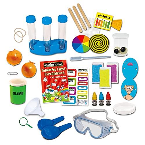 Galt Galt Toys, Horrible Science - Frightful First Experiments, Fun Science Kit for Kids, 18 Fun Experiments, Ages 6 Years Plus