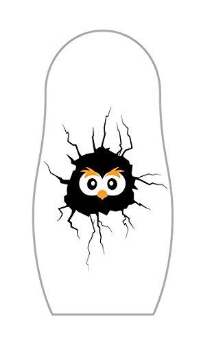 Universal Specialties Penguin Family Nesting Dolls - 6 Unique Matryoshka Penguins - All Hollow to Fit Inside Each Other - Plastic Russian Stacking Toys Cute Doll Toy for All Ages