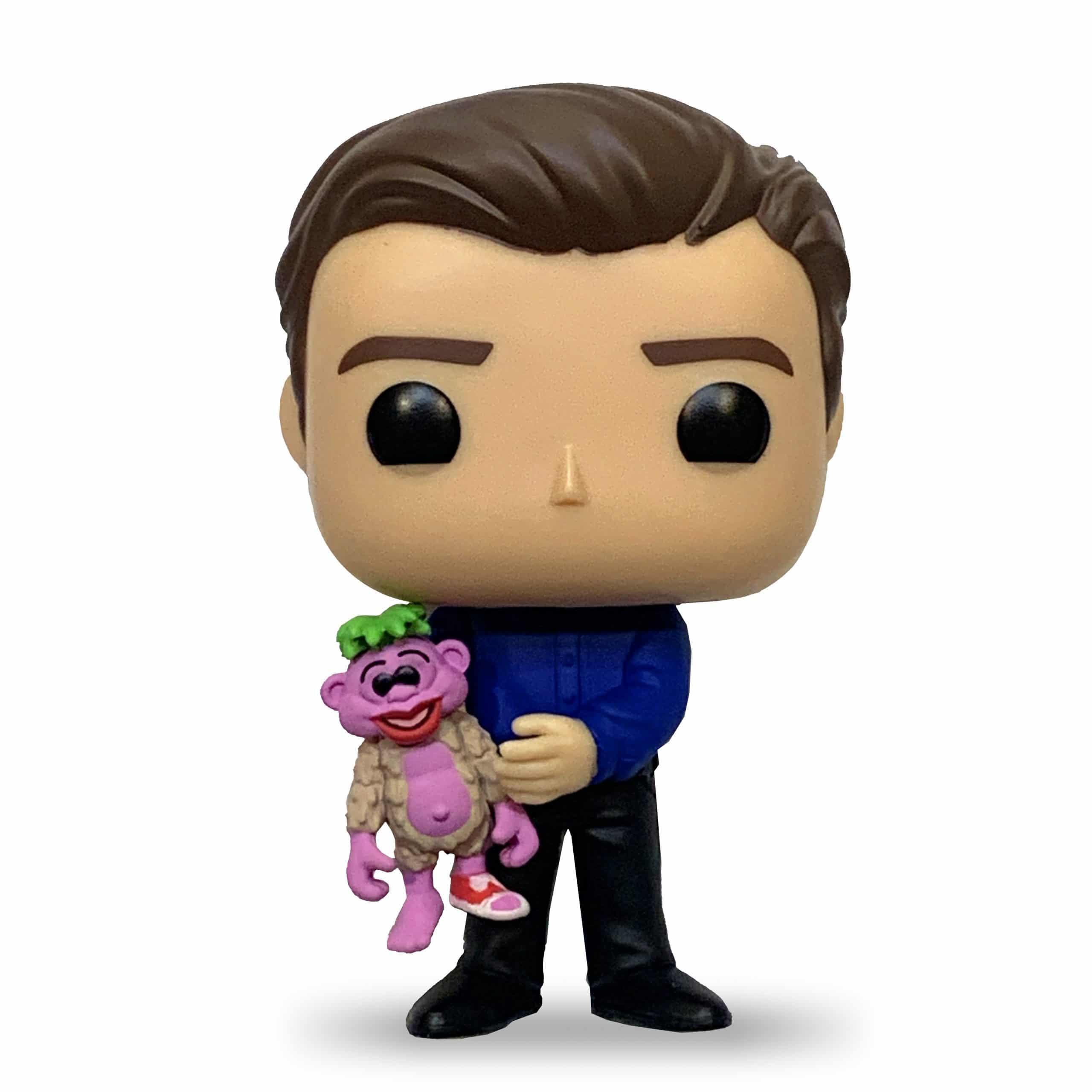 Jeff Dunham Jeff Dunham - Funko Pop and Peanut - Unsigned - Collectible Doll (Stands 4\" Tall)