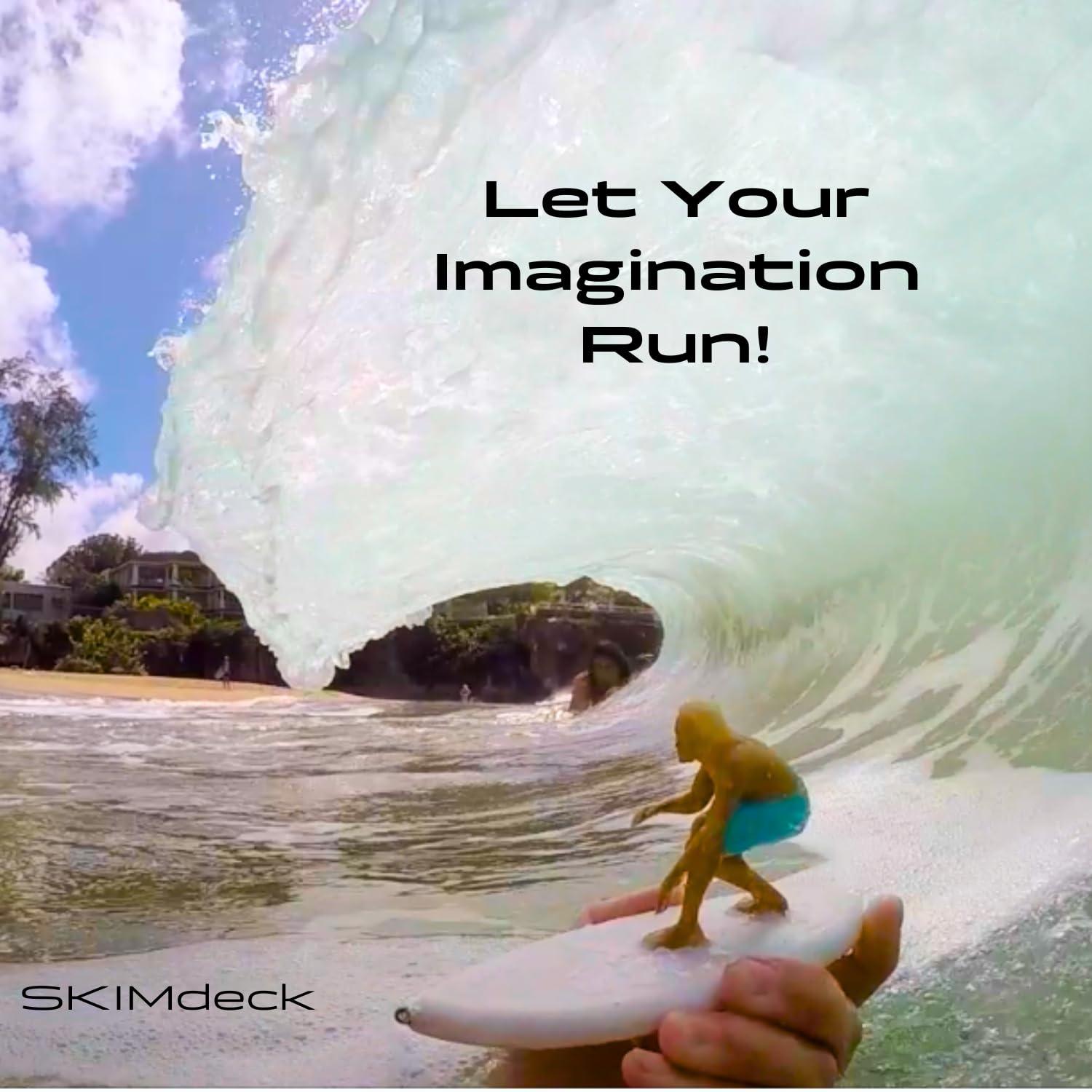 Skimdeck Skimdeck Pocket Surfer - Surfing Action Figure and Fishing Lure