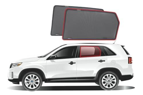 Snap Shades Snap Shades for KIA Sorento 2nd Generation Car Rear Window Shades (XM; 2010-2015)