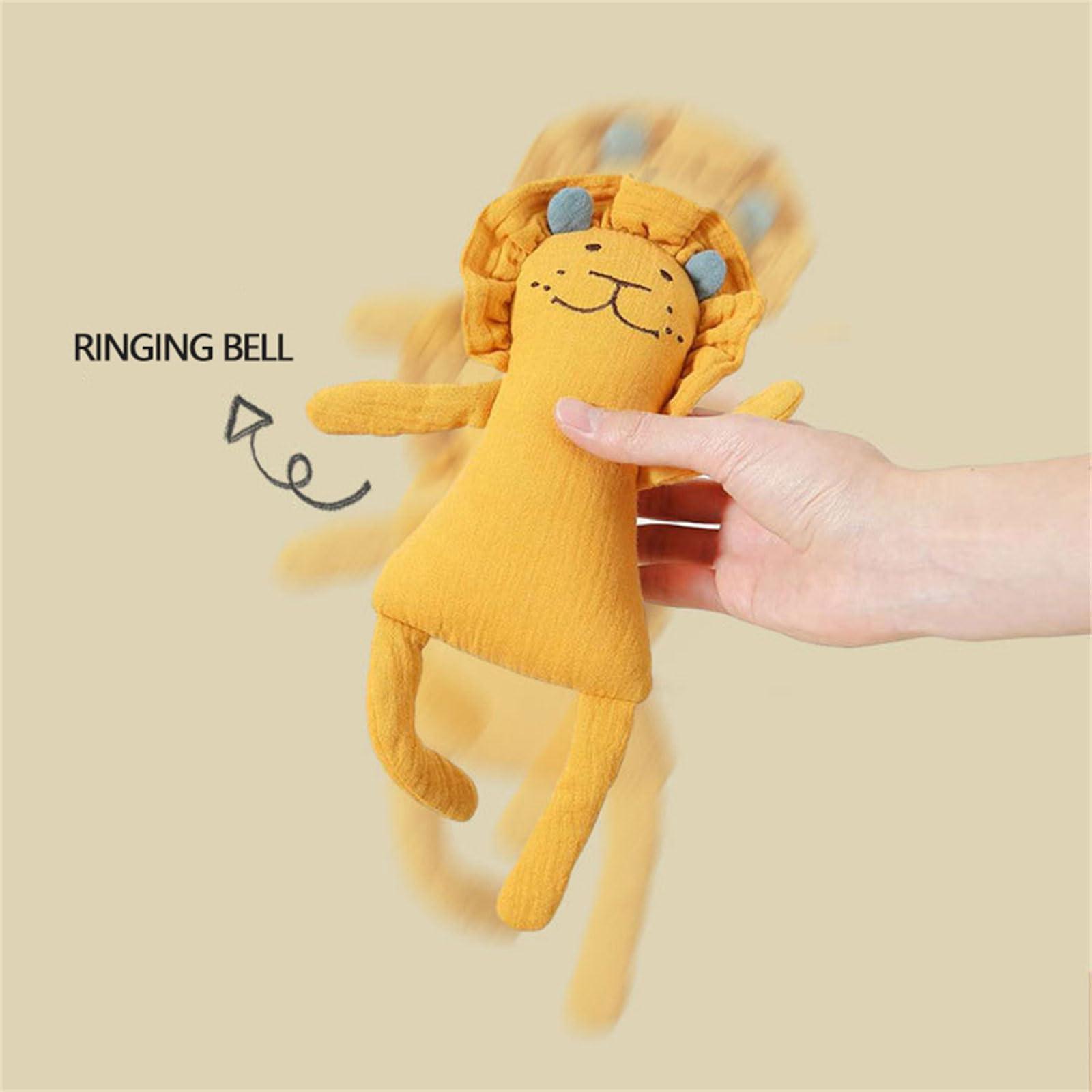 HOUNIIXIE Cartoon Newborn Soother Soothing Toy and Practical Pacifying Towel for Babies Provide Comfort and Security