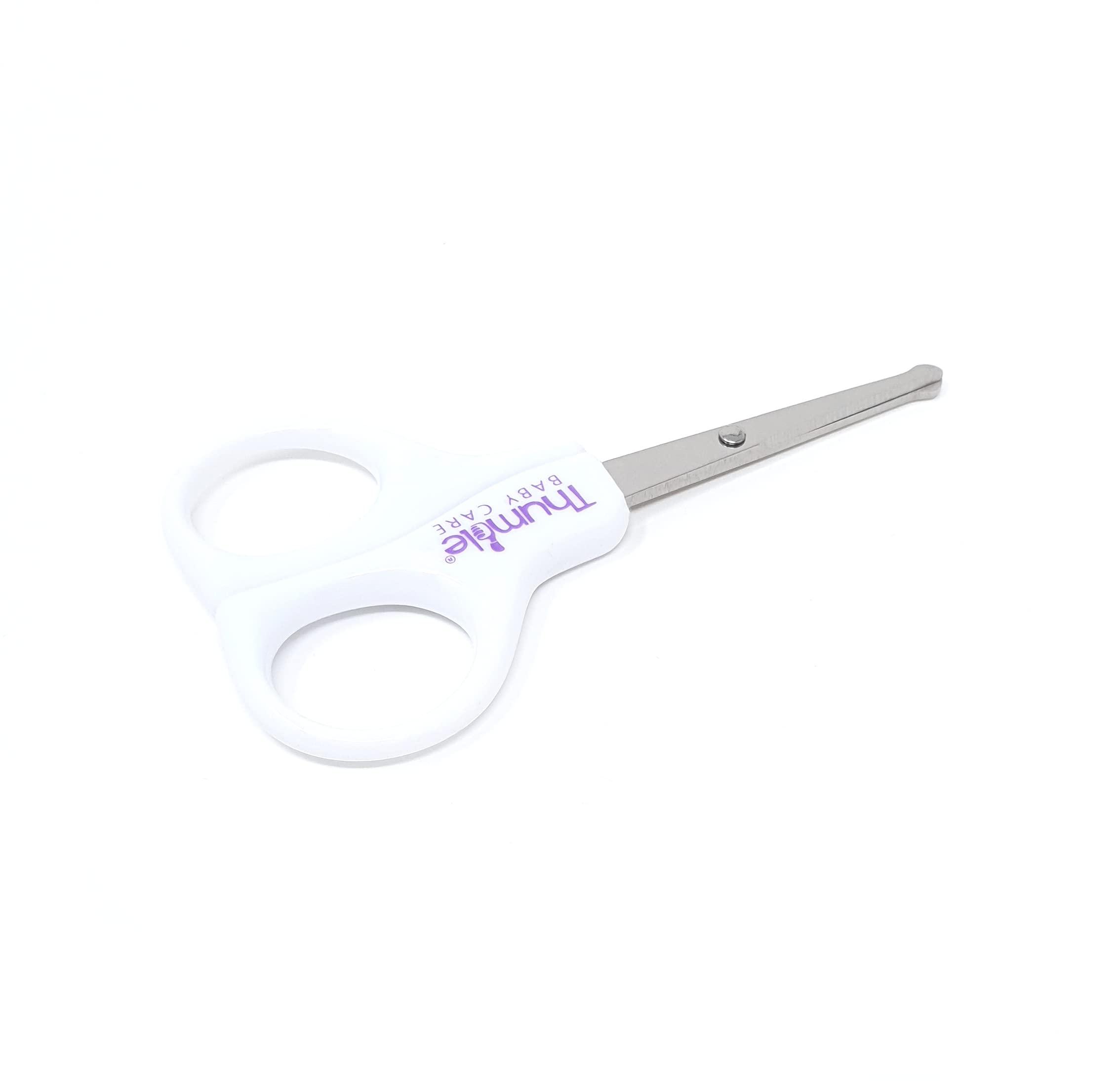 Thumble Baby Nails Baby Scissors White