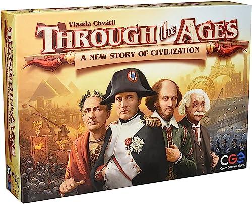 CGE Czech Games Edition Czech Games Through The Ages by CGE Edition, Strategy Board Game