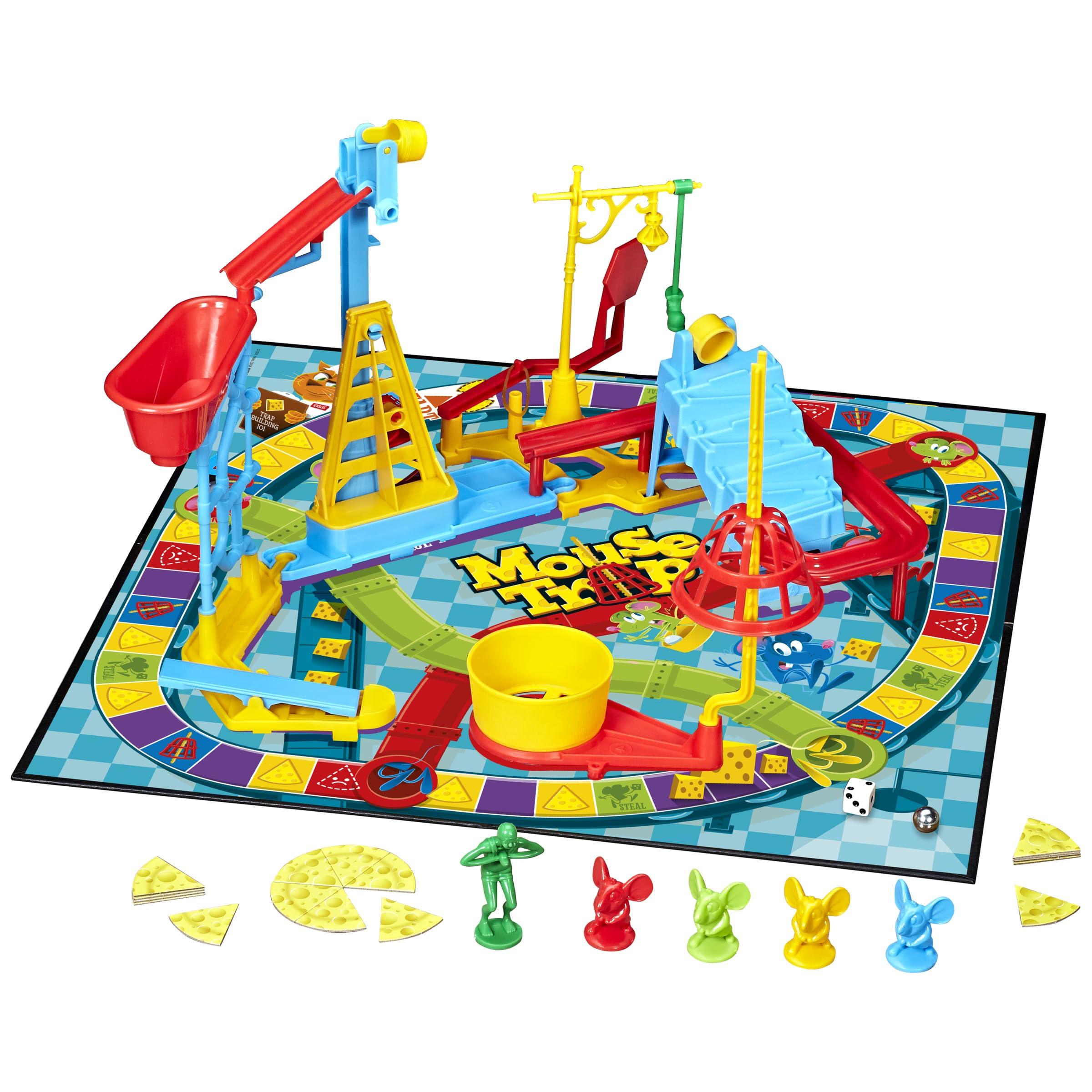 Hasbro Gaming Hasbro Gaming Mouse Trap Board Game for Kids Ages 6 and Up,Classic Kids Game