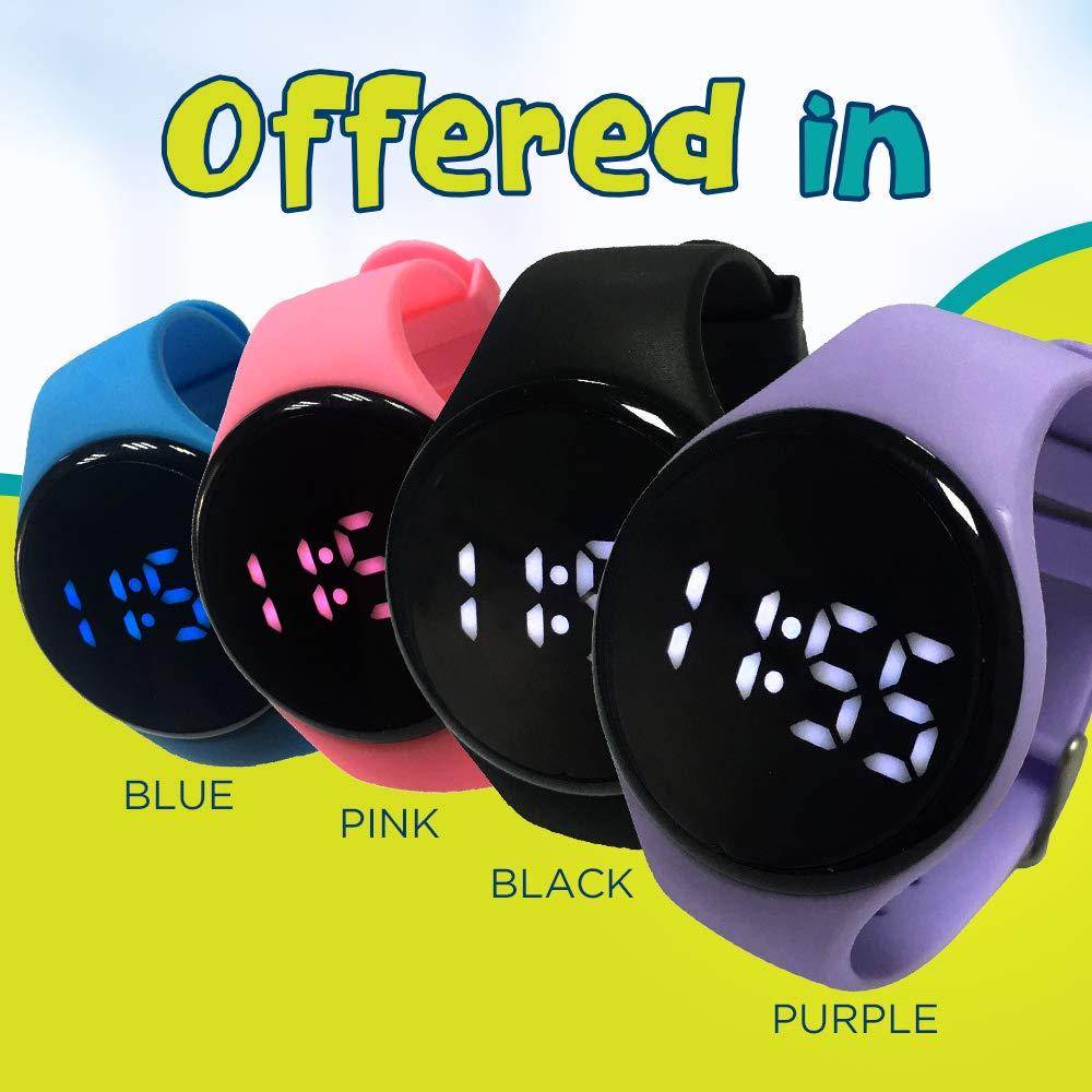 Kidnovations Kidnovations Premium Potty Training Watch - Toilet Training Timer - Rechargeable Water Resistant Digital Watch Reminder to Go Potty Vibrates and Plays Music Keeps Your Child Entertained at Potty Time
