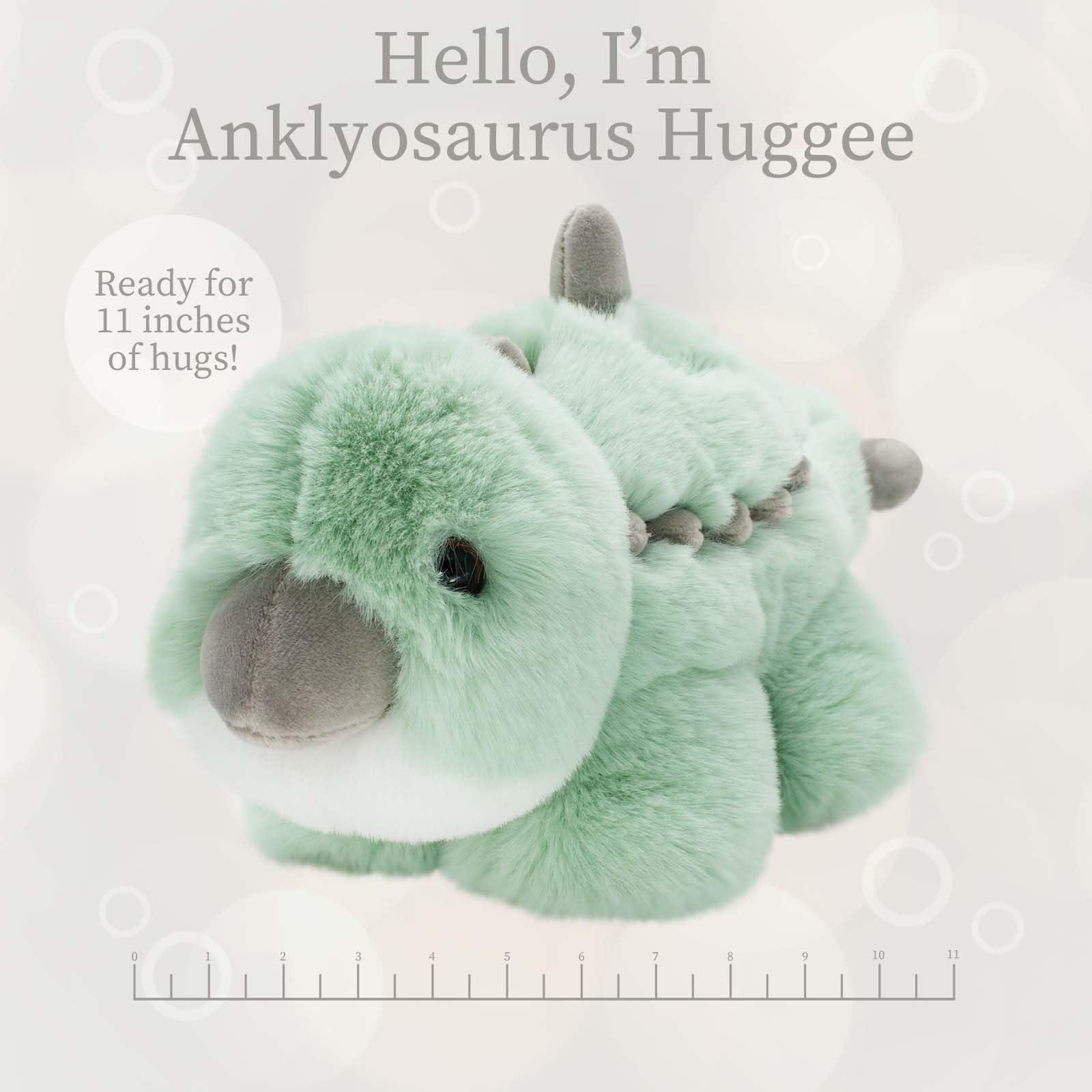 World\'s Softest World\'s Softest Small Baby Ankylosaurus Stuffed Animal for Baby, Toddler, Kids- Dinosaur Toy- Soft, Huggable Stuffed Ankylosaurus- Adorable Toy Made from Kid-Friendly, Quality Materials