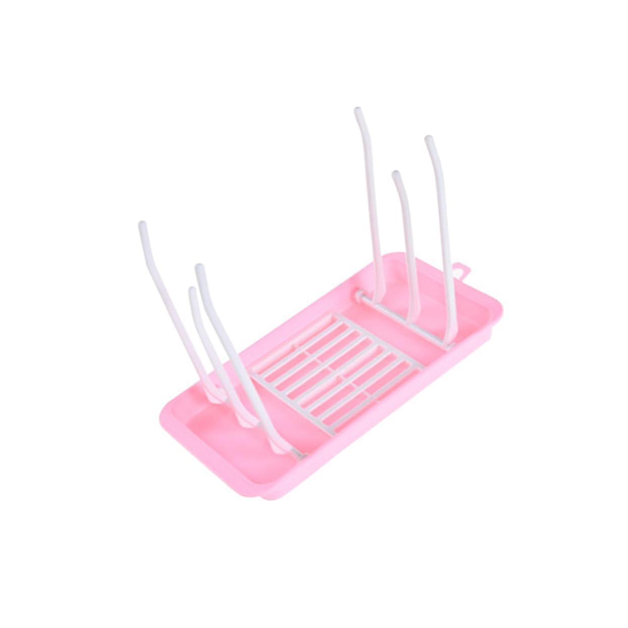 Abaodam Abaodam Bottle Drying Rack Foldable Compact New Born Bottle Holder Fits Sippy Cups Nipples Pp Material