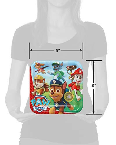 American Greetings American Greetings Paw Patrol Party Supplies, Paper Dinner Plates (40-Count)