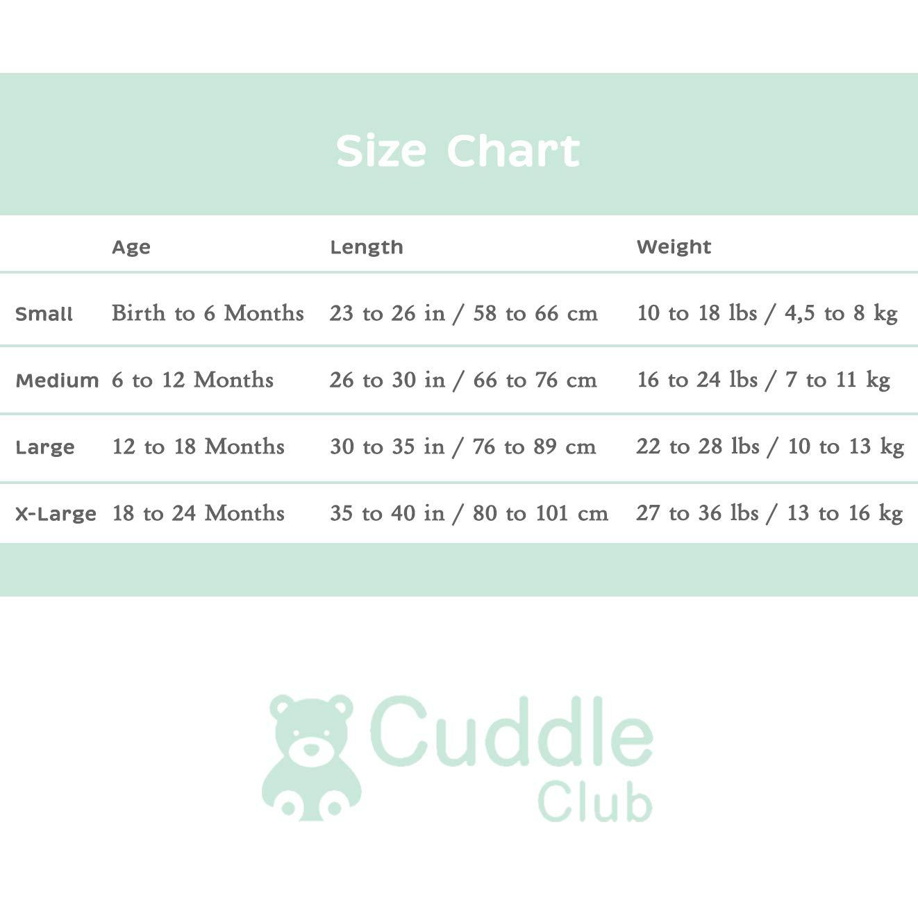 Cuddle Club Baby Fleece Sleep Sack - Infant Wearable Blanket Newborn Swaddle Sleepbag & Hat Caterpillar